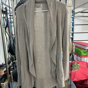Women's Open Front Cardigan Sweater - Gray